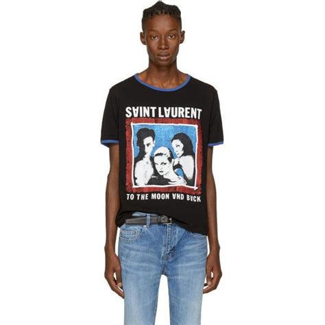 ysl to the moon and back shirt|Saint Laurent.